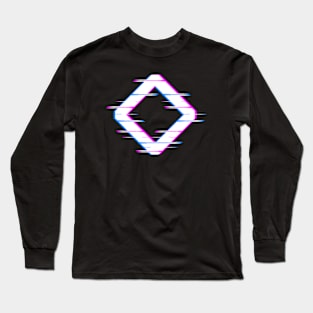 Glitch Diamond Long Sleeve T-Shirt